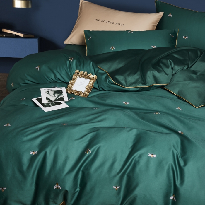 91家纺网 家纺一手货源 找家纺 （总）朵希曼2023新款60S数码长绒棉套件