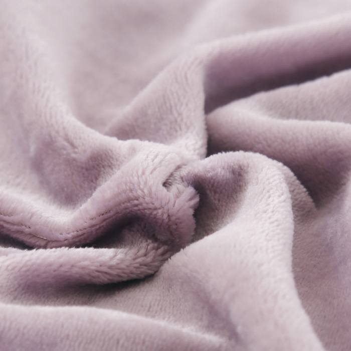 91家纺网 家纺一手货源 找家纺 暖居家纺2021新款多功能暖手护膝毯 优雅粉