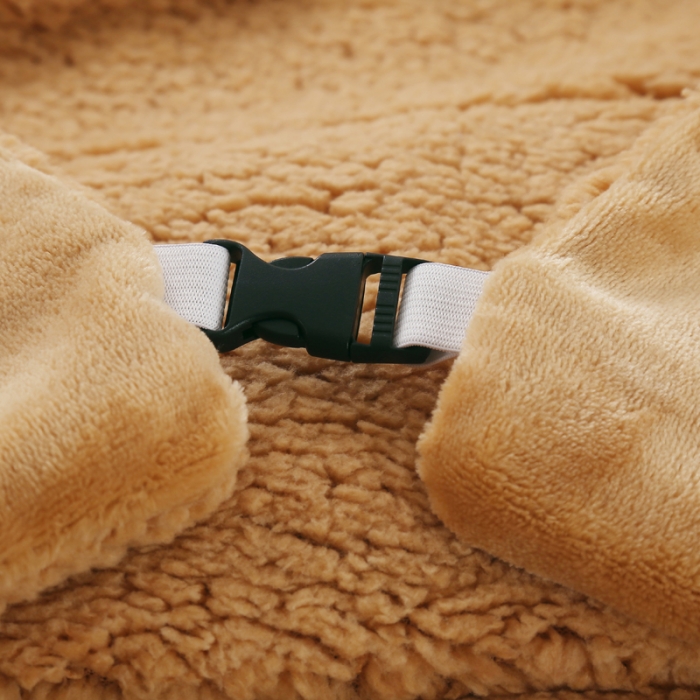 91家纺网 家纺一手货源 找家纺 暖居家纺2021新款多功能暖手护膝毯 气质驼