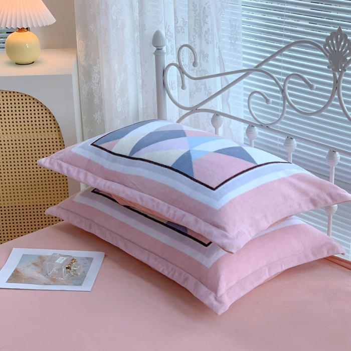 91家纺网 家纺一手货源 找家纺 青竹苑 2021新款宝宝绒大版数码印花四件套 宝格利