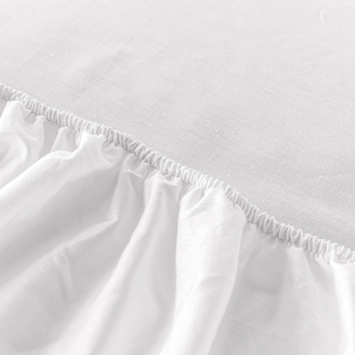 91家纺网 家纺一手货源 找家纺 总极梦40支全棉床笠三件套喷气全棉枕套支持定制