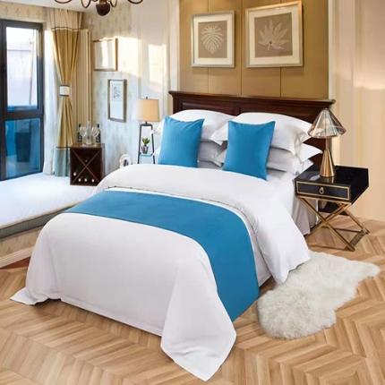 91家纺网 家纺一手货源 找家纺 安力森/诚臻酒店用品 23新款纯色床尾巾不接受退货 采棉兰 