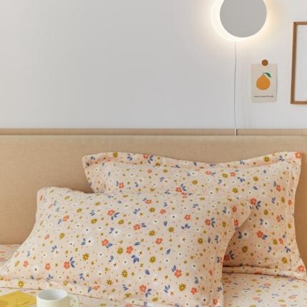 91家纺网 家纺一手货源 找家纺 （总）时光里 2021新款230克牛奶绒印花枕套