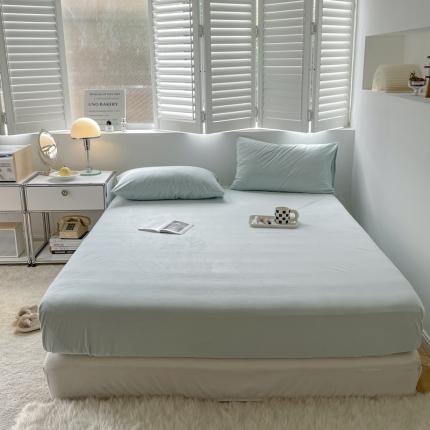 91家纺网 家纺一手货源 找家纺 （总）例外Home2023新款天鹅绒四件套系列-床笠