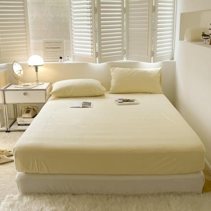 91家纺网 家纺一手货源 找家纺 （总）例外Home2023新款天鹅绒四件套系列-床笠