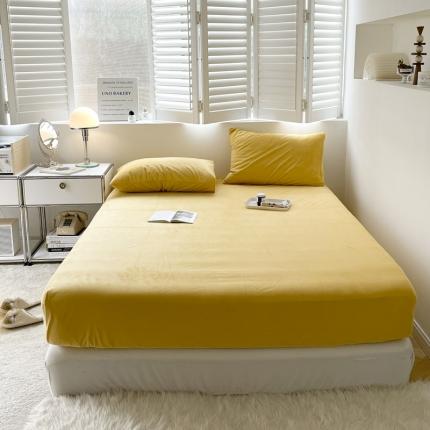 91家纺网 家纺一手货源 找家纺 （总）例外Home2023新款天鹅绒四件套系列-床笠