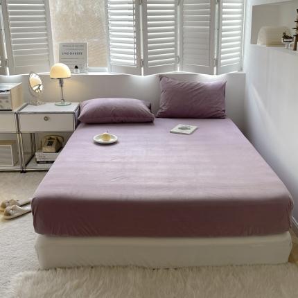 91家纺网 家纺一手货源 找家纺 （总）例外Home2023新款天鹅绒四件套系列-床笠