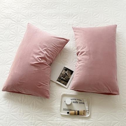 91家纺网 家纺一手货源 找家纺 （总）例外Home2023新款天鹅绒四件套系列-枕套