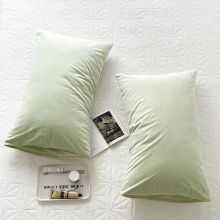 91家纺网 家纺一手货源 找家纺 （总）例外Home2023新款天鹅绒四件套系列-枕套