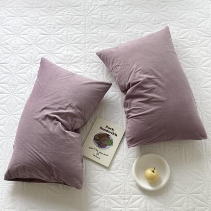 91家纺网 家纺一手货源 找家纺 （总）例外Home2023新款天鹅绒四件套系列-枕套