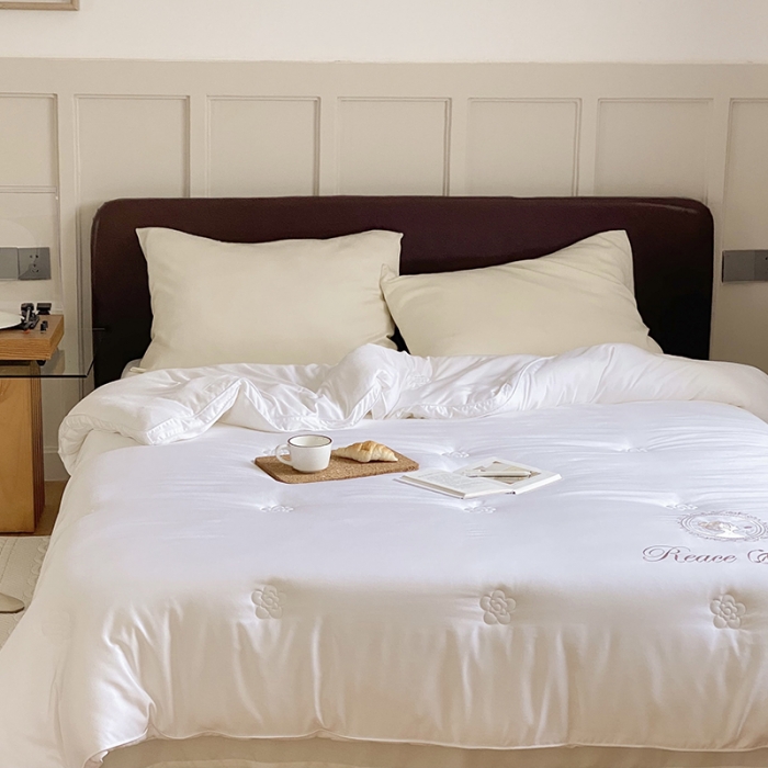 91家纺网 家纺一手货源 找家纺 （总）本希 2021新款公主风抗菌澳绒美肤被芯