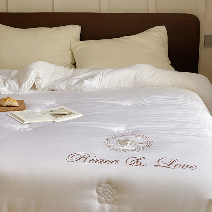 91家纺网 家纺一手货源 找家纺 （总）本希 2021新款公主风抗菌澳绒美肤被芯