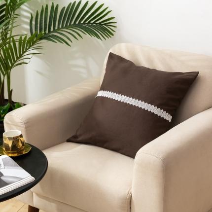 91家纺网 家纺一手货源 找家纺 （总）萌宝老粗布毛绒玩具 2025极简轻奢风棉麻绣花抱枕