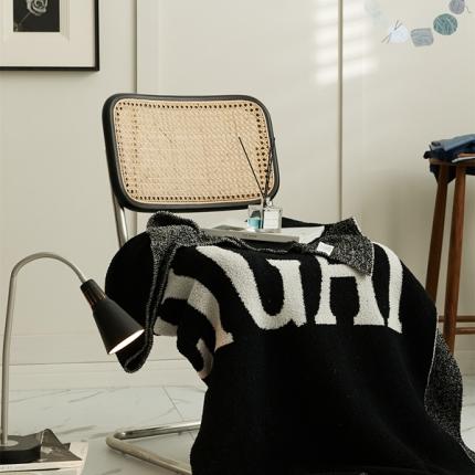 91家纺网 家纺一手货源 找家纺 （总）暖绵绵家纺 新款半边绒休闲午睡毯-星墨