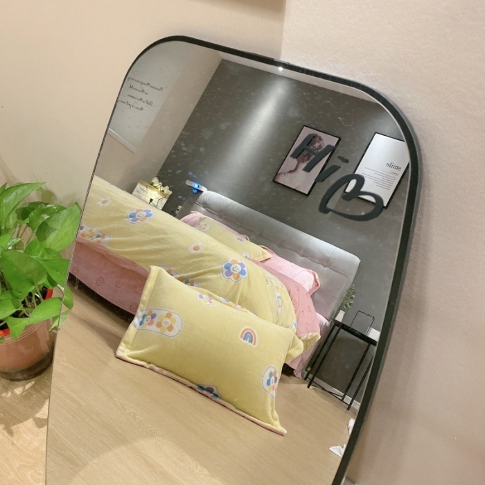 91家纺网 家纺一手货源 找家纺 棉生活 2021新款小清新牛奶绒四件套 花花笑脸黄