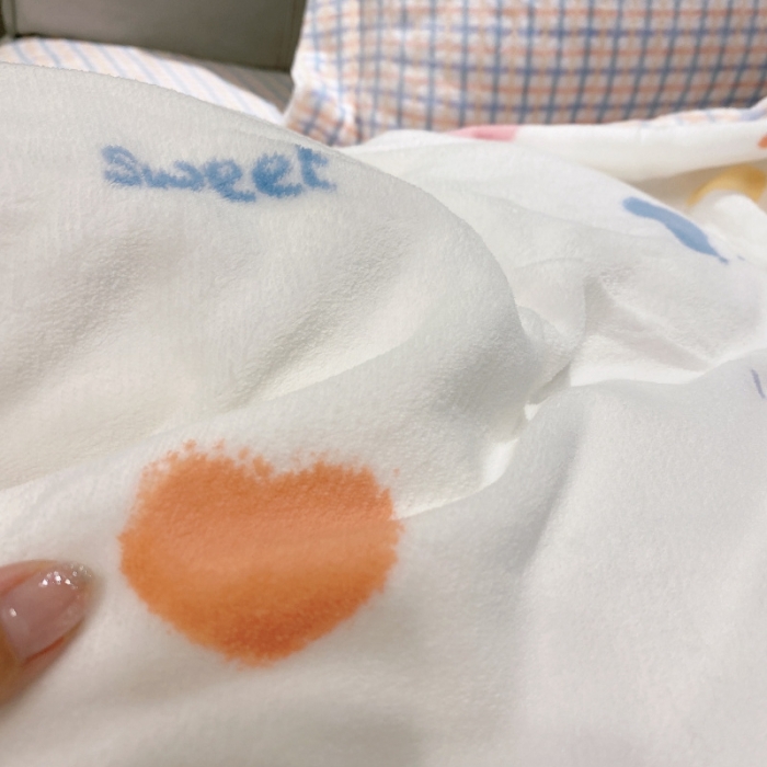 91家纺网 家纺一手货源 找家纺 棉生活 2021新款小清新牛奶绒四件套 心岛