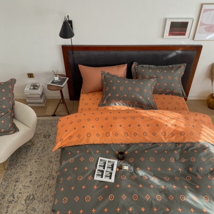 91家纺网 家纺一手货源 找家纺 （总）棉生活 2022新款全棉铂金棉小资系列四件套