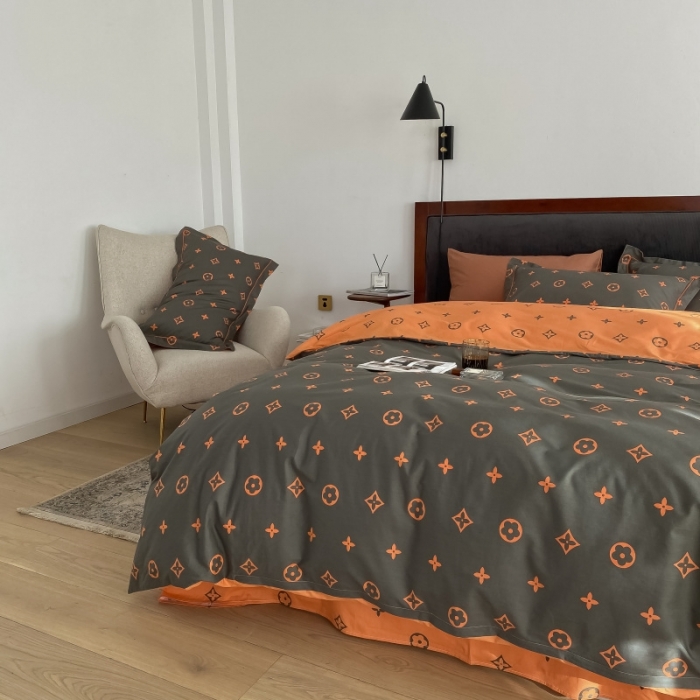 91家纺网 家纺一手货源 找家纺 （总）棉生活 2022新款全棉铂金棉小资系列四件套