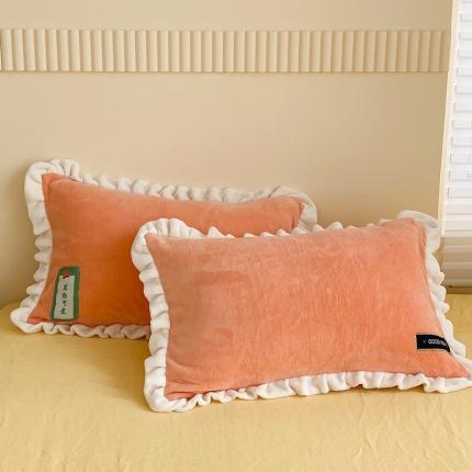 91家纺网 家纺一手货源 找家纺 （总）安哆啦家纺 2021新款糖果色单品枕套一对