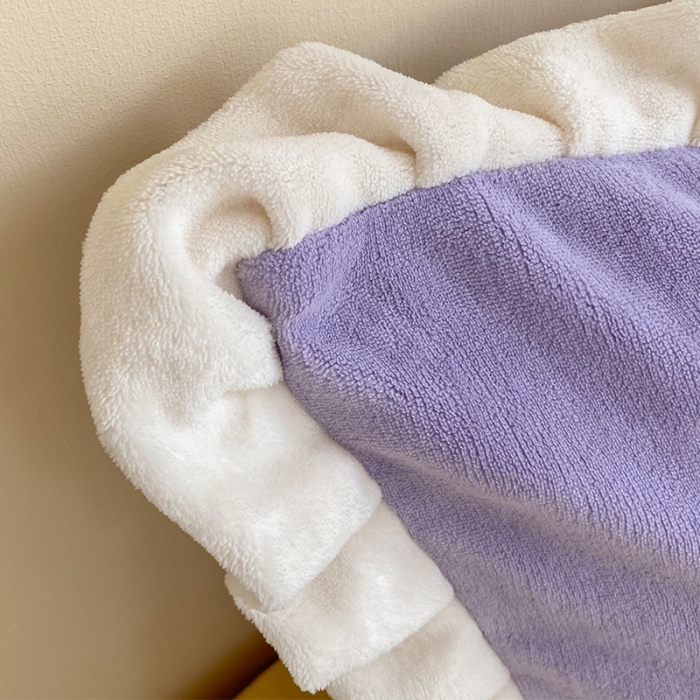 91家纺网 家纺一手货源 找家纺 安哆啦家纺 2021新款糖果色单品枕套一对 糖果色-风信紫