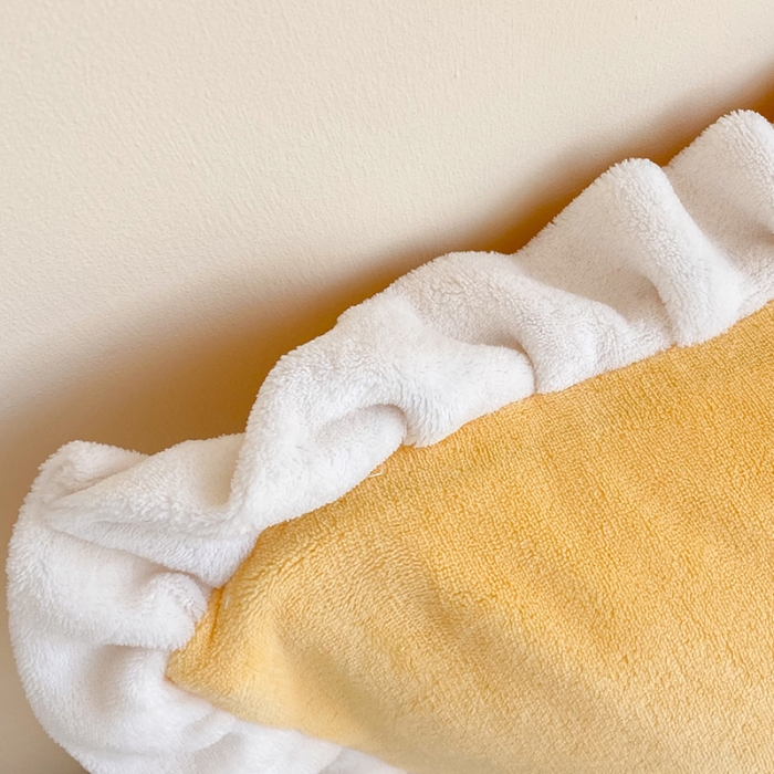 91家纺网 家纺一手货源 找家纺 安哆啦家纺 2021新款糖果色单品枕套一对 糖果色-浅烙黄