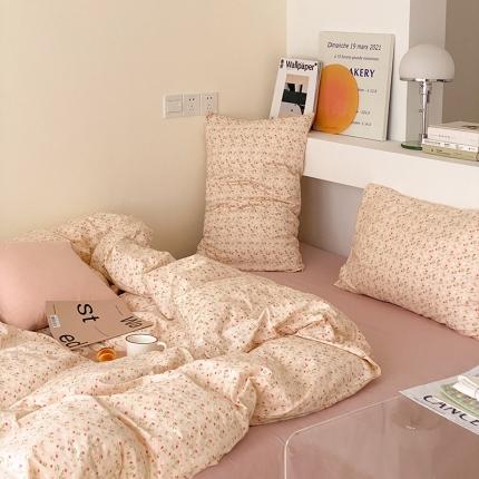 91家纺网 家纺一手货源 找家纺 （总）尺素 202140s13372全棉Ins博主系列四件套