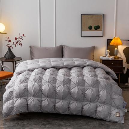 91家纺网 家纺一手货源 找家纺 （总）岚司羽 2024新款羽绒被95%白鹅绒被芯