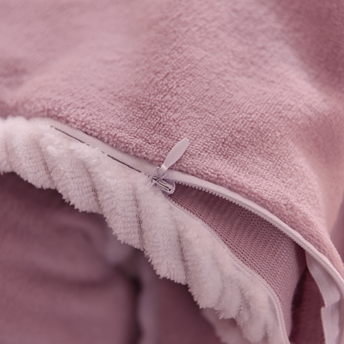 91家纺网 家纺一手货源 找家纺 菲儿 2021新款牛奶绒四件套法莱水晶绒 快乐熊-玫瑰紫