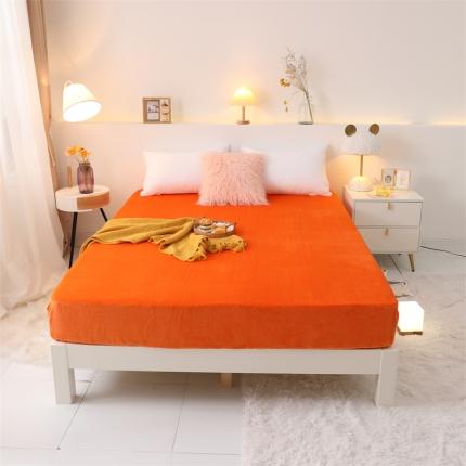 91家纺网 家纺一手货源 找家纺 （总）宅部落 2022新款牛奶绒单床笠法莱绒