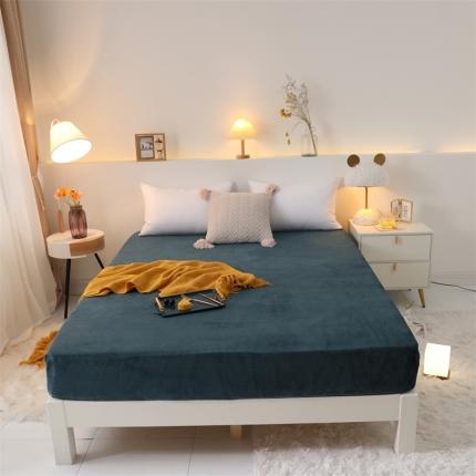 91家纺网 家纺一手货源 找家纺 （总）宅部落 2022新款牛奶绒单床笠法莱绒