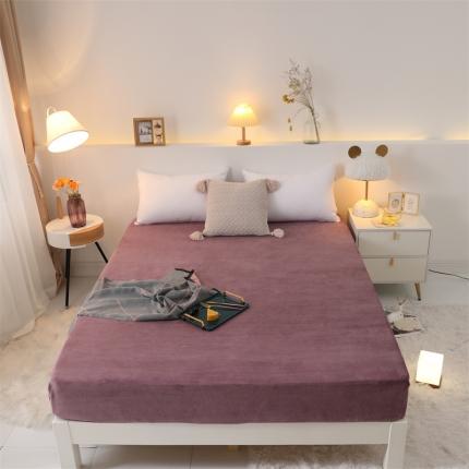 91家纺网 家纺一手货源 找家纺 （总）宅部落 2022新款牛奶绒单床笠法莱绒