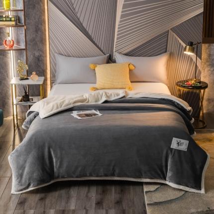 91家纺网 家纺一手货源 找家纺 （总）宅部落 高克重牛奶绒贝贝绒毛毯多功能被套毯