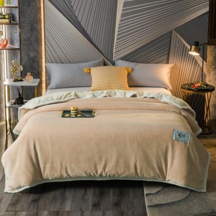 91家纺网 家纺一手货源 找家纺 （总）宅部落 高克重牛奶绒贝贝绒毛毯多功能被套毯