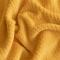 91家纺网 家纺一手货源 找家纺 2021新款双面复合纯手工贝壳针包边华夫格毛毯 柠檬黄