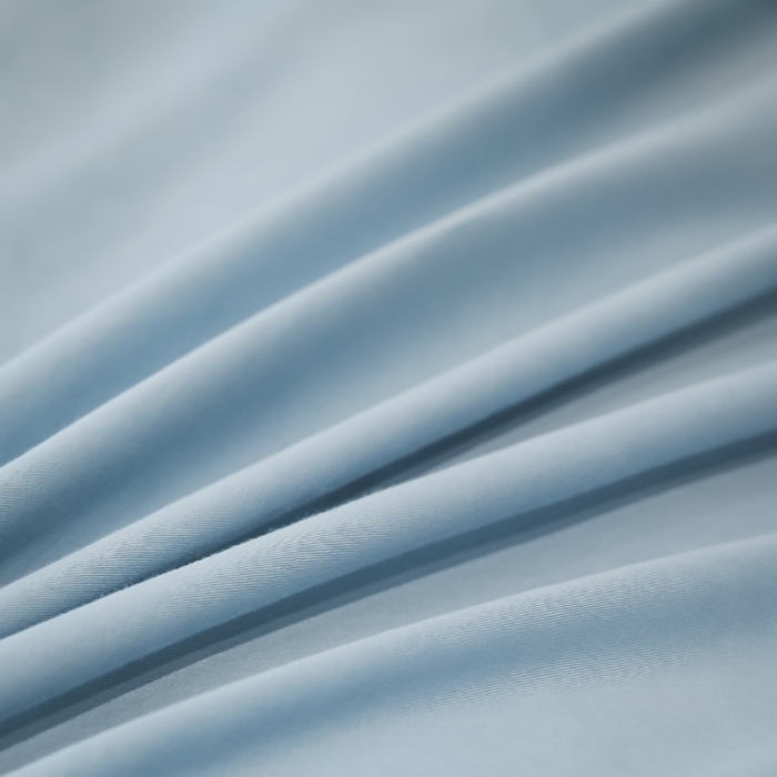 91家纺网 家纺一手货源 找家纺 安妮家居 2021新款全棉轻奢刺绣简约风四件套-米兰 摩卡蓝