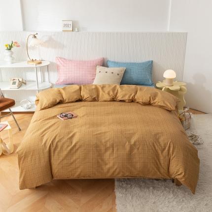 91家纺网 家纺一手货源 找家纺 （总）子钦家纺 2023新款四季棉宜家风系列四件套