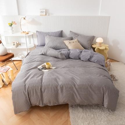 91家纺网 家纺一手货源 找家纺 （总）子钦家纺 2023新款四季棉宜家风系列四件套