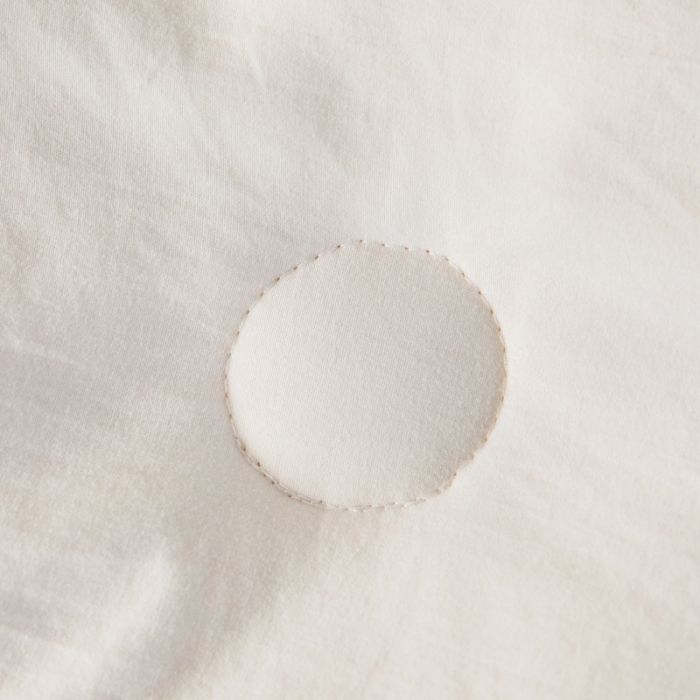 91家纺网 家纺一手货源 找家纺 芯恋家居 2025新款水洗原棉大豆纤维被 白色