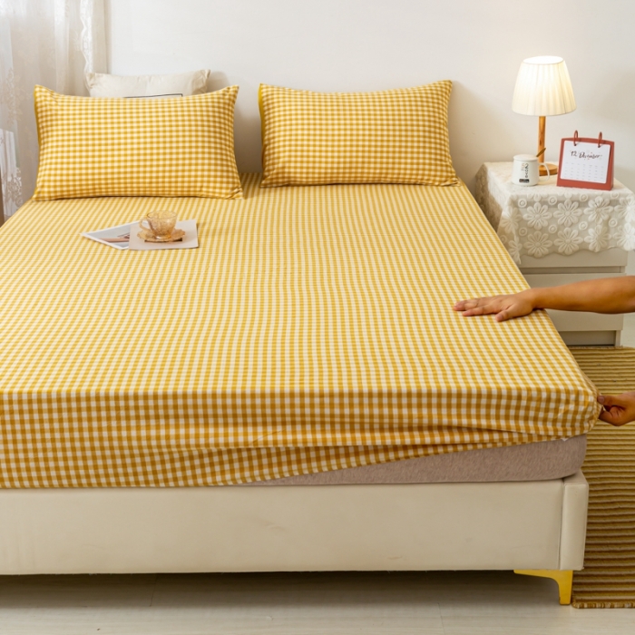 91家纺网 家纺一手货源 找家纺 （总）ab家纺 2021新款全棉水洗棉单品床笠