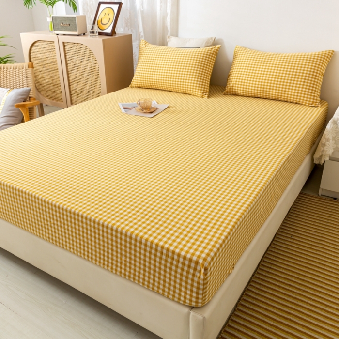 91家纺网 家纺一手货源 找家纺 （总）ab家纺 2021新款全棉水洗棉单品床笠