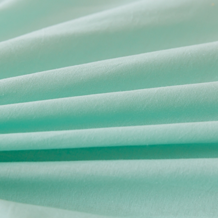 91家纺网 家纺一手货源 找家纺 ab家纺 2021新款全棉水洗棉单品床笠 梵星蓝