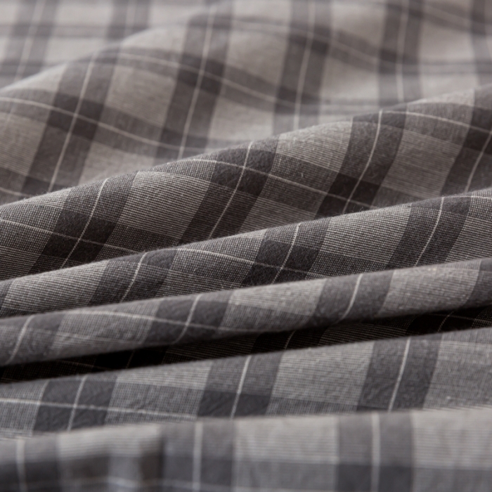 91家纺网 家纺一手货源 找家纺 ab家纺 2021新款全棉水洗棉单品床笠 加州灰