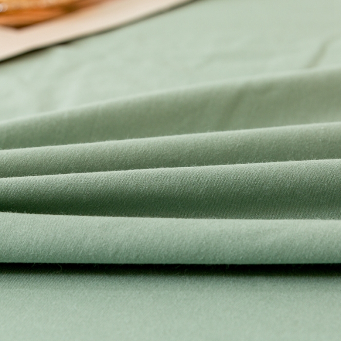 91家纺网 家纺一手货源 找家纺 ab家纺 2021新款全棉水洗棉单品床笠 素绿