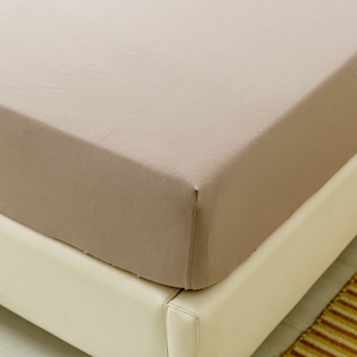 91家纺网 家纺一手货源 找家纺 ab家纺 2021新款全棉水洗棉单品床笠 紫灰