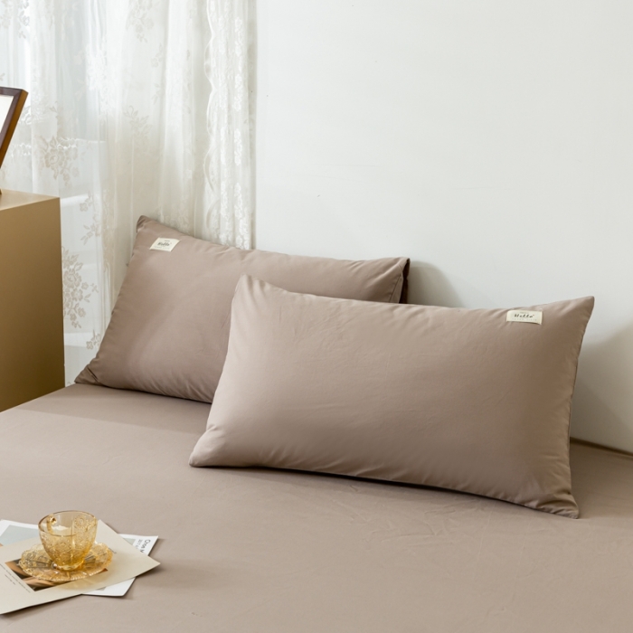 91家纺网 家纺一手货源 找家纺 ab家纺 2021新款全棉水洗棉单品床笠 紫灰