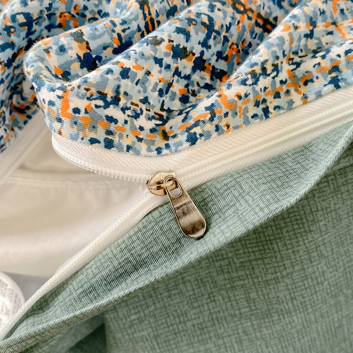 91家纺网 家纺一手货源 找家纺 田野 2021冬季新款加厚全棉磨毛四件套 爱唯