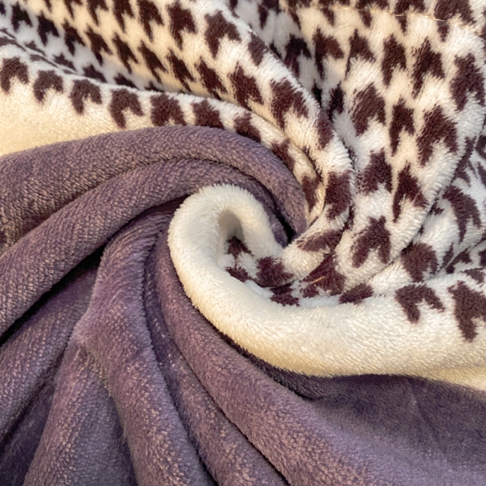 91家纺网 家纺一手货源 找家纺 金爱家 2021新款跑量款牛奶绒四件套 千鸟格