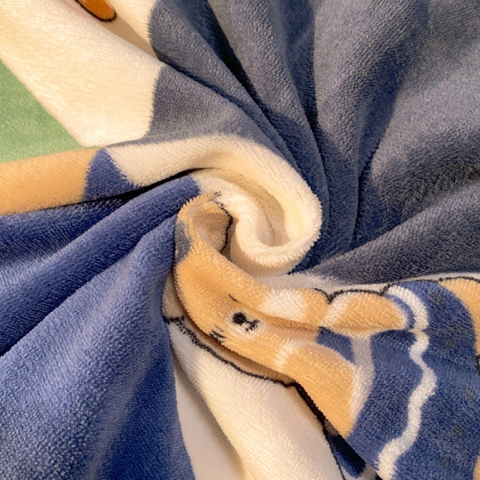 91家纺网 家纺一手货源 找家纺 金爱家 2021新款跑量款牛奶绒四件套 嗨熊