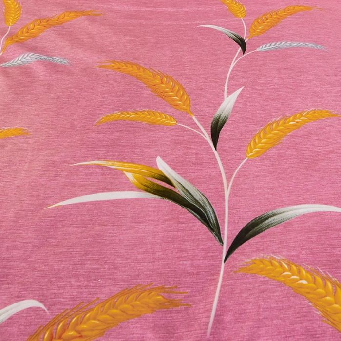 91家纺网 家纺一手货源 找家纺 梦柏 2020新款加厚磨毛四件套小版丰收季节