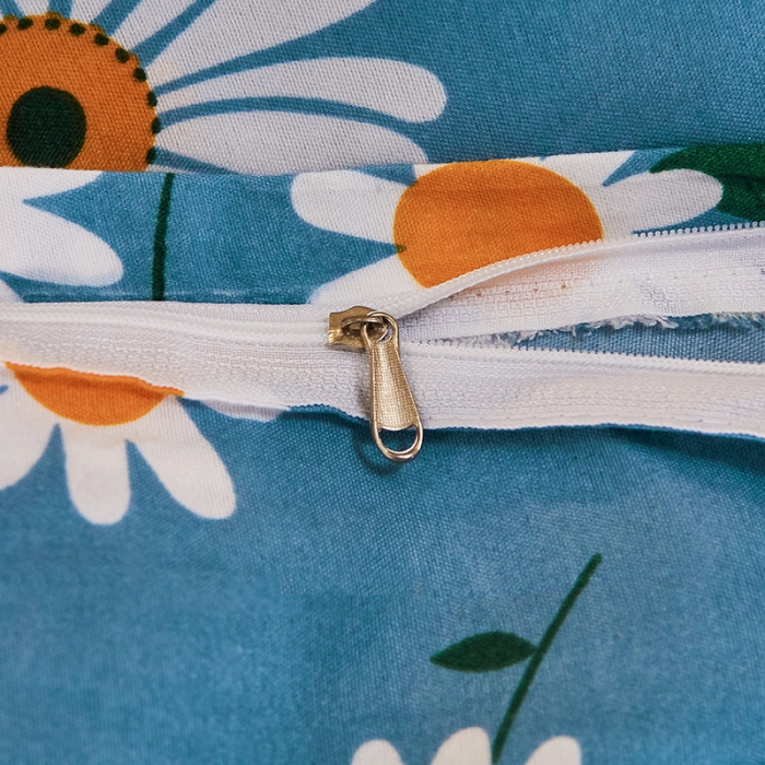 91家纺网 家纺一手货源 找家纺 梦柏 2020新款加厚磨毛四件套小版舒雅风情-兰